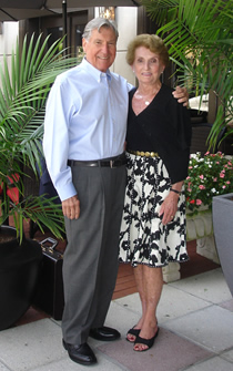Gary Slaughter with wife Joanne Slaughter